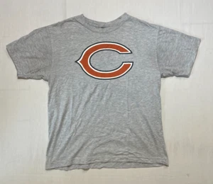 Chicago Bears Fanatics T-Shirt Mens L Grey Logo NFL Football - Picture 1 of 5