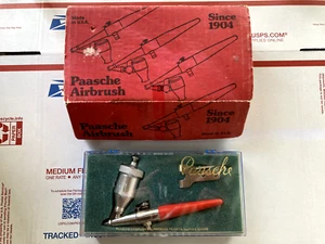 Vintage Paasche Air Eraser w Plastic Case, Box, Wrench, Hanger - Picture 1 of 9