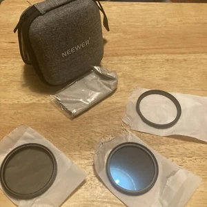 Neewer Filter Case With Mc Cpl 52mm ,nd4 52mm , UV 52mm - Picture 1 of 8