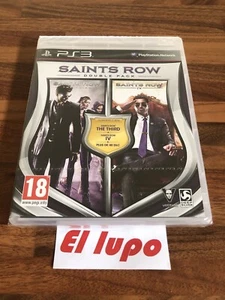 SAINTS ROW DOUBLE PACK SONY PS3 NEUF VERSION FRANCAISE THE THIRD / SAINTS ROW IV - Picture 1 of 2