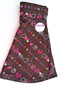 Garanimals Brown Cotton Skirt Hearts Peace Girls 4T - Picture 1 of 1