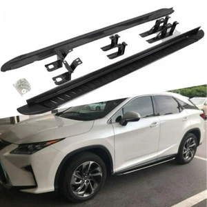 2Pcs Fixed Running Board Side Step Nerf Bar Fits for RX RX350L RX450h 2017-2021 - Picture 1 of 9