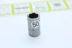 Thorsen 12M 3/8" 6 Point 1/4" Drive SAE Chrome Standard Socket USA - Picture 1 of 6