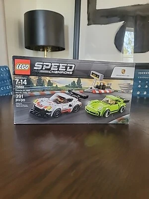 LEGO 75888 - Porsche 911 RSR and 911 Turbo 3.0 New/Factory Sealed - Image 1 of 4