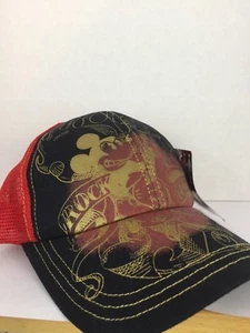 Mickey Mouse Graphic Edge Disney Parks Disneyworld Authentic Cap Mütze. Rock Legend - Bild 1 von 7