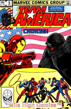 TEAM AMERICA (1982 Series) #9 Near Mint Comics Book