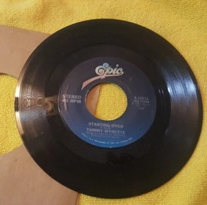 Tammy Wynette – Starting Over / I'll Be Thinking Of You ~ (VG++) - Picture 1 of 2