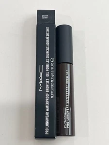 Mac Pro Longwear Waterproof Brow Set Gel Brown Ebony 0.17 oz / 5 g NIB - Picture 1 of 3