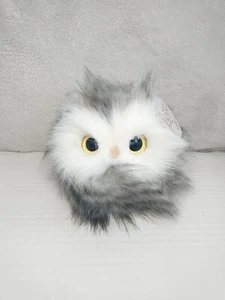 Peluche adorabile Aurora World Aderyn Owl Luxe Boutique grigio soffice bianco 6" gufo - Foto 1 di 10