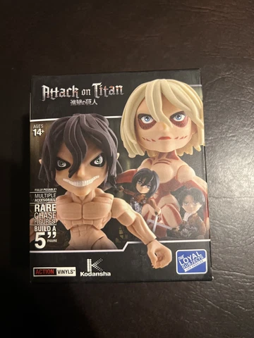 Attack On Titan Posable w/ Accesories Rare Chase Figure 5" Blind Box NEW Cover
