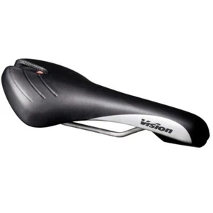 New Vision Aero Max CM TT Time Trial Triathlon Bike Saddle Road Seat Black  - Picture 1 of 1