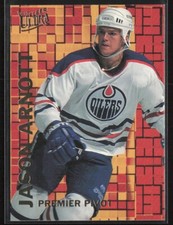 1994-95 Ultra Premier Pivots Insert #1 Jason Arnott Edmonton Oilers