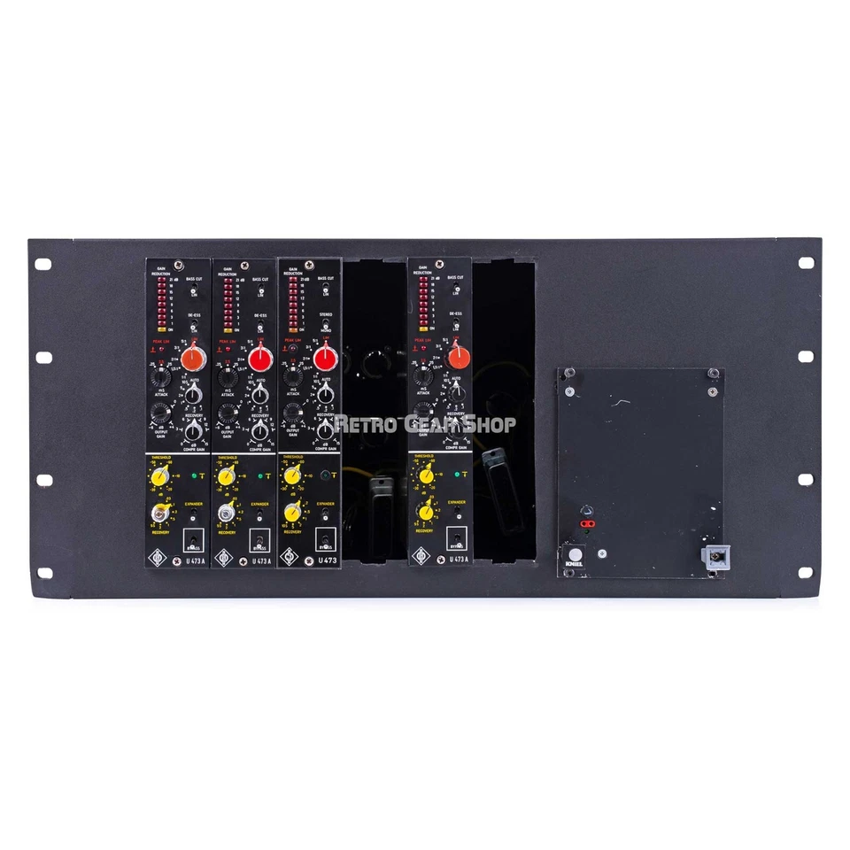 Neumann U473A Rack Compressor Limiter Vintage Rare U473 x4 - Image 1 of 4