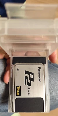 Panasonic 16GB P2 E-series Card AJ-P2E016XMC VGN1G75-1 Made in Japan - Image 1 of 4