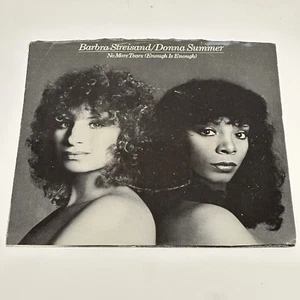 Barbra Streisand / Donna Summer No More Tears /Wet 45 RPM Columbia 1-11125 1979 - Picture 1 of 5