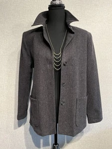 Pendleton SZ 8 Women’s Gray Wool Jacket/Blazer - Picture 1 of 7