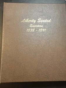 Barely Used Dansco Album 6152 Liberty Seated Half Dollars 1839-1891 - Bild 1 von 7