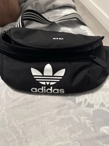 adidas National trefoil waist pack fanny pack Black LP6173 NWT - Picture 1 of 1