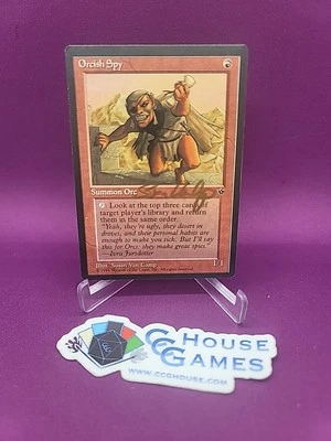MTG Orcish Spy Signed Susan Van Camp Early 90's Sig Fallen Empires *CCGHouse* - Image 1 of 4