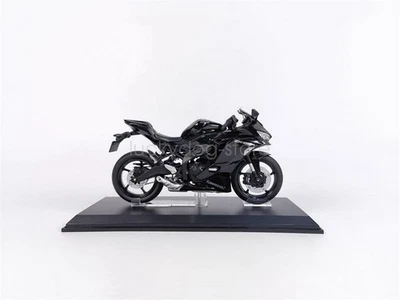 AOSHIMA 1/12 Scale Kawasaki Ninja ZX-25R Black Motorcycle Diecast Model Gifts - Image 1 of 4