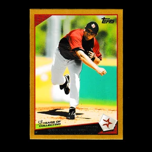 2009 Topps UH139 Brian Moeller - Gold Parallel (#1703/2009) - Houston Astros - Picture 1 of 2