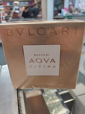 AQVA DIVINA * Bvlgari 2,2 oz/65 ml Eau De Toilette (EDT) Feminino Spray Selado - Imagem 1 de 4