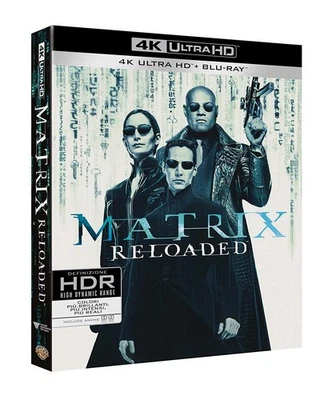 Matrix Reloaded (4K Ultra-HD + 2 Blu-Ray) (4K UHD Blu-ray) Reeves Fishburne - Image 1 of 2