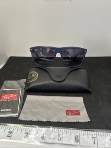 RAY BAN π BOYFRIEND RB4147 6132/8G 60.15 LIGHTWEIGHT BLUE FRAMES STUNNERS - Picture 1 of 18