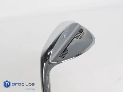 Left Handed Mizuno T22 Chrome 56*(14*) Wedge S-Grind- DG Tour Issue Stiff 377342 - Image 1 of 4