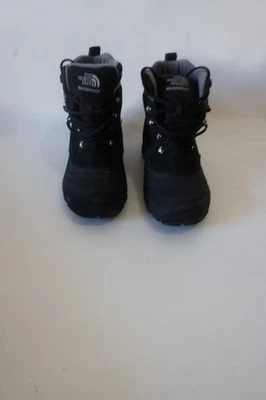 Botas de gamuza/caucho negras impermeables The North Face Chilkat Lace II para niños 4 Foto 1 de 4