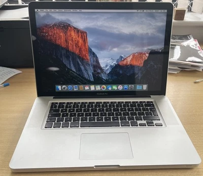 Apple MacBook Pro 15 Inch Laptop 2009 Core 2 Duo 2.66GHz 4GB Ram 320GB A1286 - Image 1 of 4