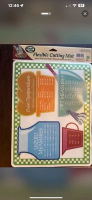 Винтажный гибкий коврик для резки Cobble Creek жидкая духовка температура сухой измерительный коврик - Изображение 1 из 2