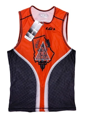 Camiseta deportiva LOUIS GARNEAU Performance Delfino Racer Triathalon Georgia para hombre grande L Foto 1 de 4