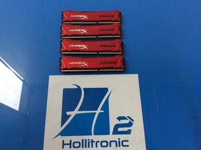 KINGSTON HYPERX SAVAGE HX316C9SRK4/32 32GB (4X8GB) DDR3 1600 RAM KIT - Image 1 of 4