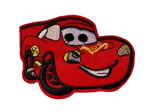 Disney Pixar Cars Embroidered Patch Iron On Jacket Hat Badge Lightning McQueen - Picture 1 of 3
