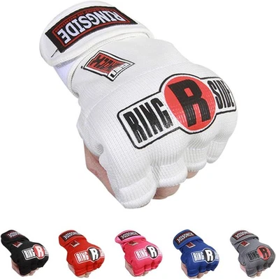 Ringside Gel Shock Quick Wraps, Impact-Absorbing Hand Small/Medium, White  - Image 1 of 4