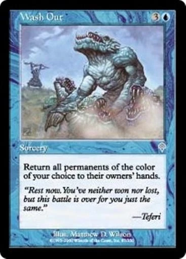 MTG - WASH OUT - Invasion (U) - Image 1 of 1
