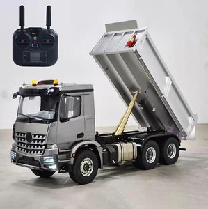 6WD 1/14 RC Hydraulic Dumper 3348 PNP Radio Control Tipper 2Speed Chassis Sounds - Picture 1 of 8