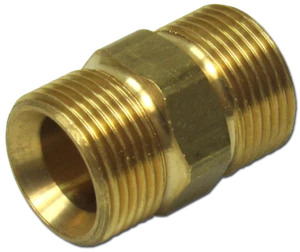 M22x1.5 Ag Mamelon Double Adaptateur Schauchverbinder Haute Pression pour - Picture 1 of 1