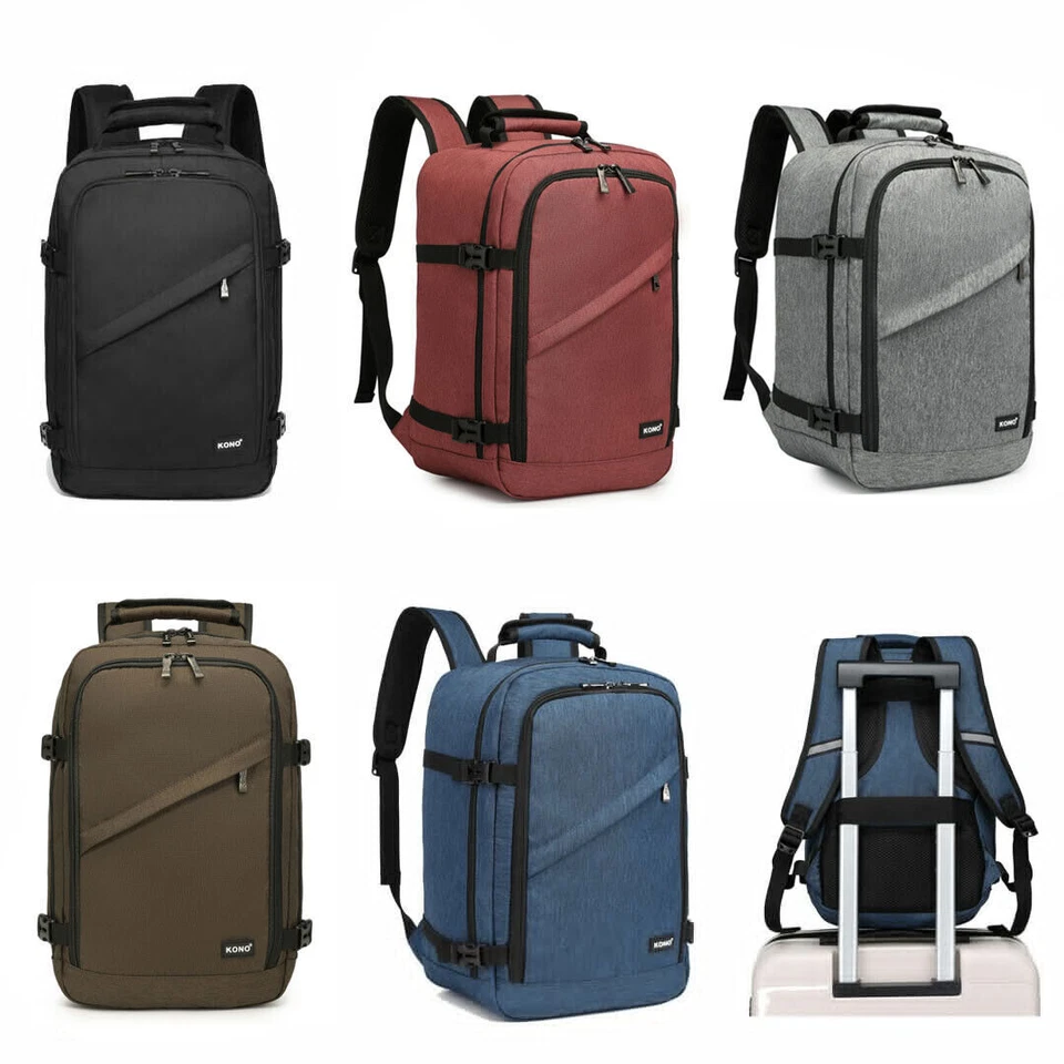 UNBRAND 🔥Reise-Rucksack Umhängetasche Kabinenflugtasche 40x20x25 Laptop-Rucksack