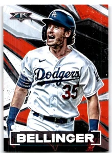 2021 Topps Fire #132 Cody Bellinger Los Angeles Dodgers - Picture 1 of 2