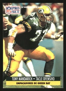 1991 Pro Set Spanish #77 Tony Mandarich - Picture 1 of 2