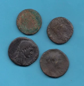 4 römische Sesterze, Claudius, Trajan, Hadrian und Philippus I, ca. 67,7 g - Bild 1 von 2