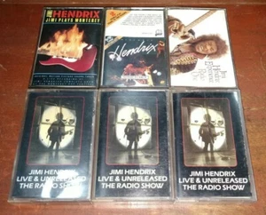 Rare Jimi Hendrix cassette lot Live & Unreleased, Historic, Radio 1, Monterey - Picture 1 of 6