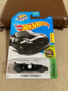 2015 HOT WHEELS - HW EXOTICS - '15 JAGUAR F-TYPE PROJECT 7 - Picture 1 of 2