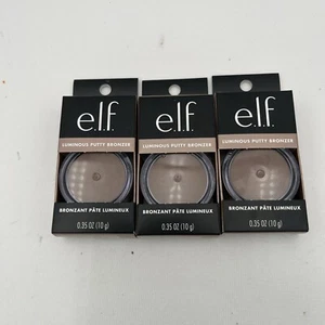 (3) elf Cosmetics Luminous Putty Bronzer - Vacay Mood - Picture 1 of 3