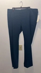 NWT Coldwater Creek Women's Sz 18 Natural Fit Slim Leg Navy Shaped Hips Thighs - Picture 1 of 10