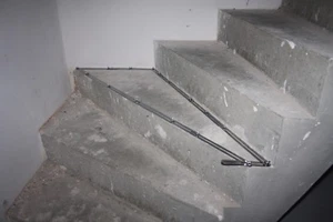 Stufenschablone Winkelschablone Treppenschablone Treppenlehre Anreißlehre  - Bild 1 von 11