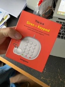 Siren + Keypad by Kangaroo with 2 Roo tags, brand new sealed box, Price Reduced - Picture 1 of 8