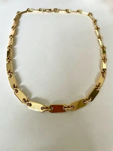 PLÄTTCHEN KETTE 750 /18 KARAT GOLD PLATTENKETTE 113 Gramm - Bild 1 von 7